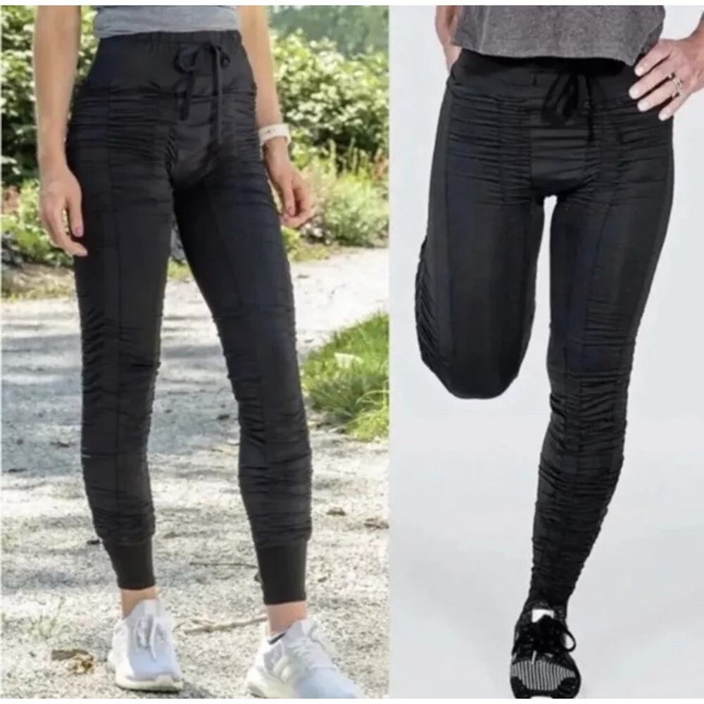Agogie Wearable Resistance Leggings Pants +40 Weighted Ruched Cross Fit Size L